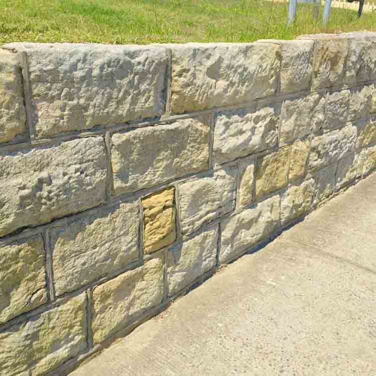 Sandstone Wall Landscaping