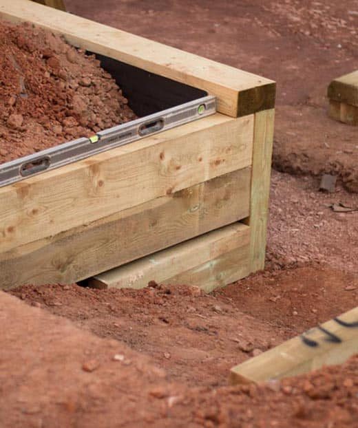 Timber Edging — Premium Pegs for Surveying & More in Heatherbrae, NSW